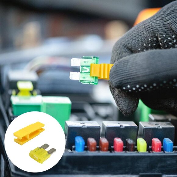 Relay Puller Pliers and Relay Fuse Remover Tools, 6 Pack, Automobile Fuse Puller - Picture 6 of 7